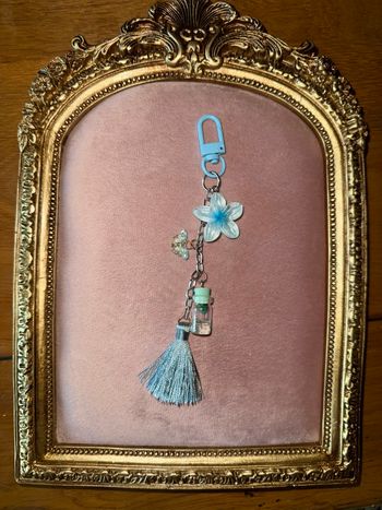 Porte clé avec breloques