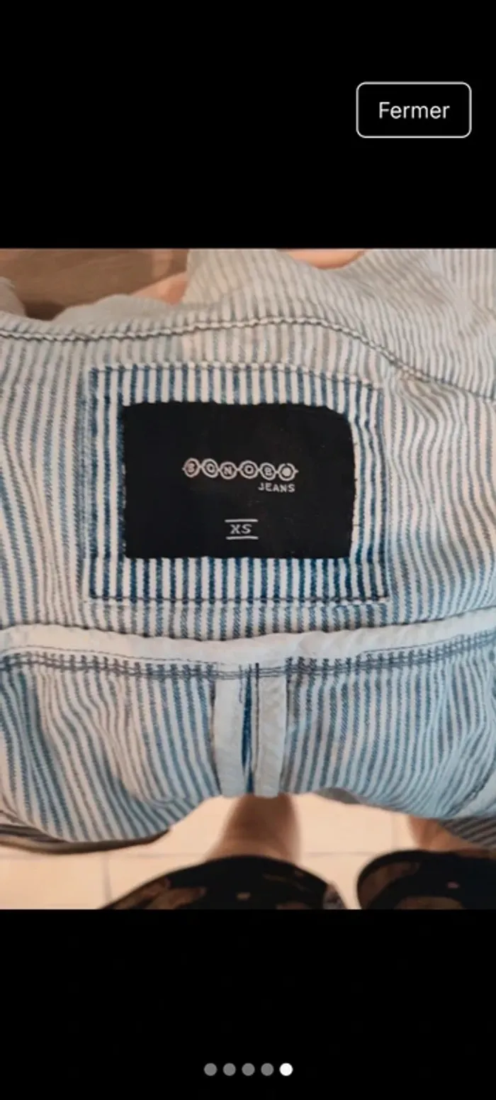 Veste bonobo Jean's taille xs - photo numéro 5