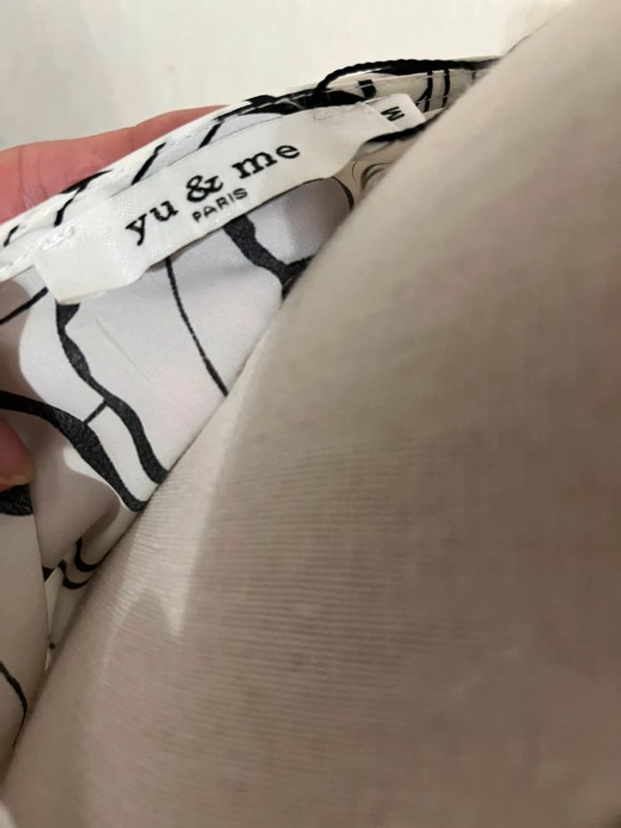 Très jolie robe neuve étiquetée yu&me taille M - photo numéro 3