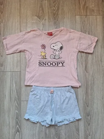 Pyjama été snoopy fille 10 ans