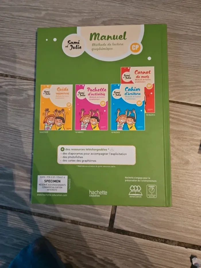 Livre de lecture scolaire  cp sami et julie - photo numéro 4