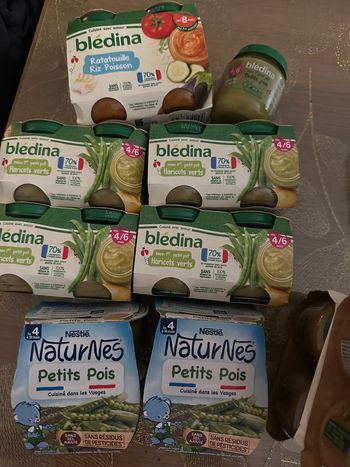 Petits pots 4/6 mois