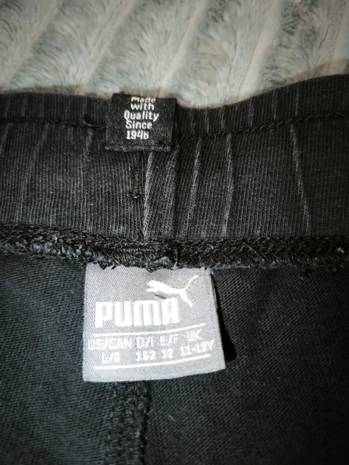 Short Puma Garcon Logo Bleu 11-12 ans - photo numéro 3