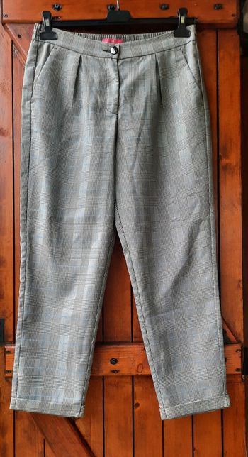 Pantalon femme, pied de poule, Leab Women, taille 44