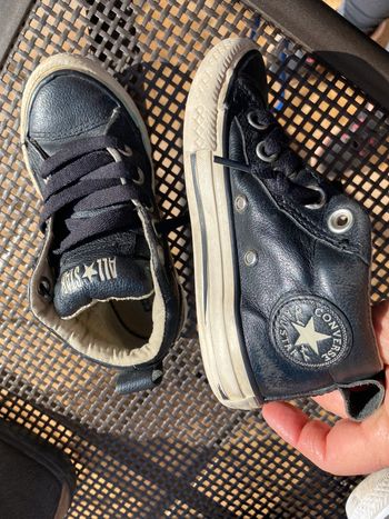Converse 27 cuir noir