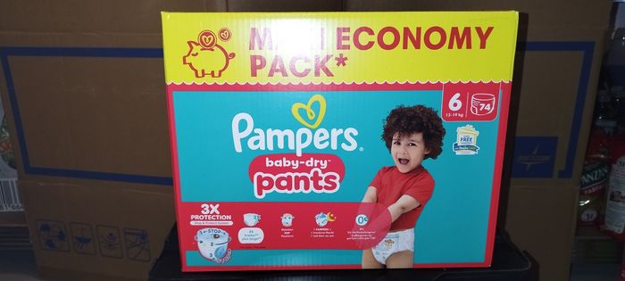 Couches Pampers pants taille 6