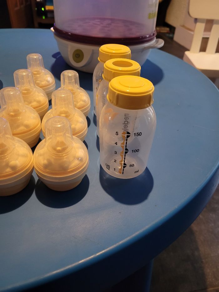 Biberon et pot pour allaitement medela - photo numéro 7
