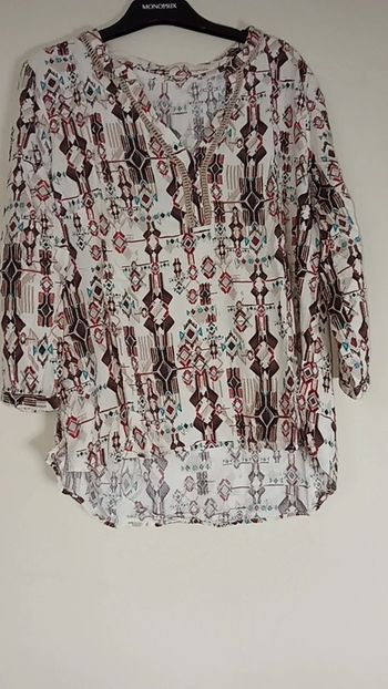 Blouse à motif bohème - Taille S