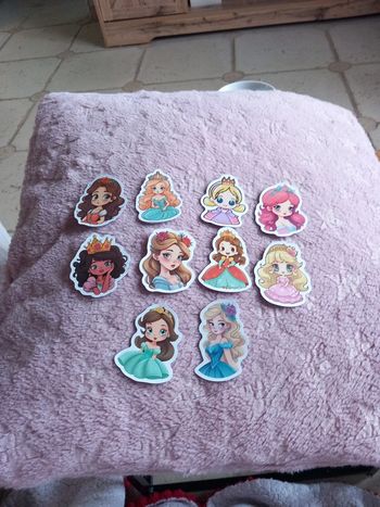 Autocollants princesse