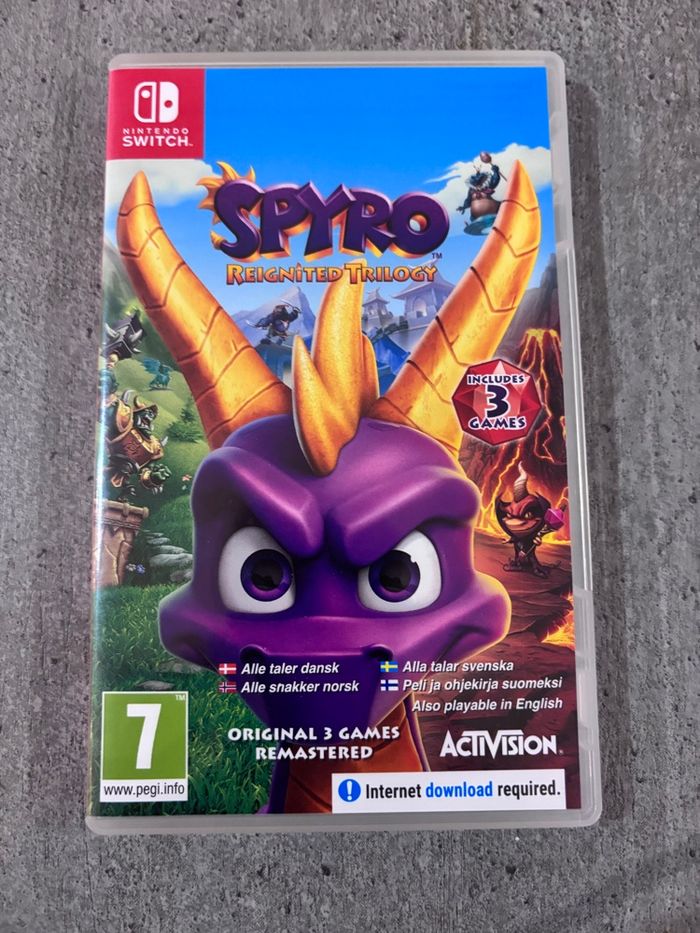 Jeu Spyro switch