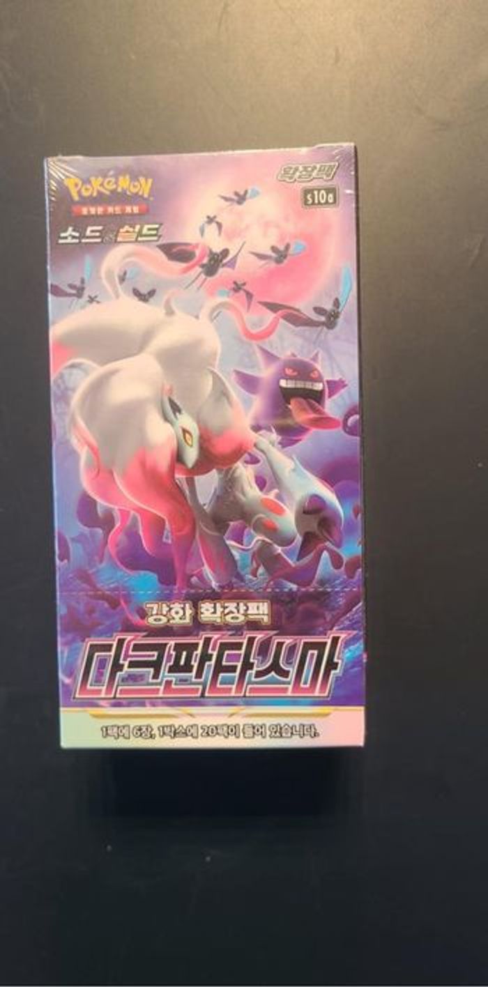 Box dark phantasma s10A Pokémon coréene
