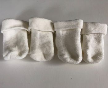 2 paires épaisses blanches naissance