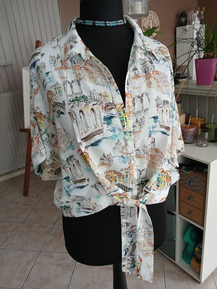 Chemisier viscose T44.