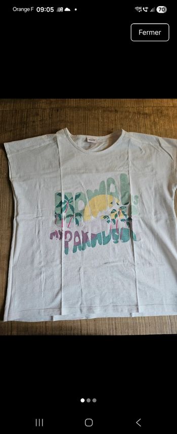 T-shirt manches courtes 14ans Tape à l oeil 