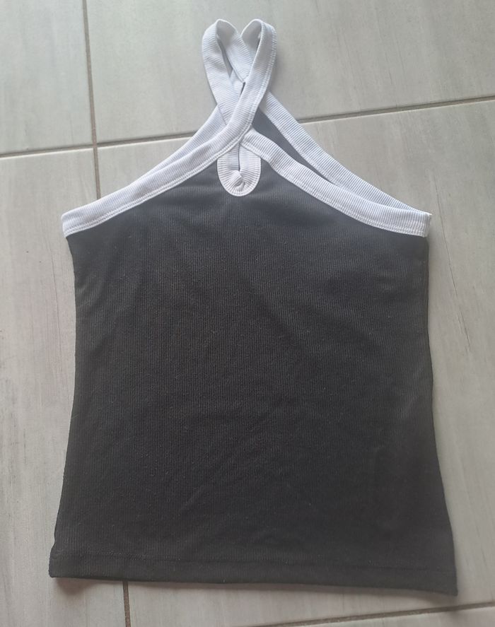 Débardeur original noir blanc Pimkie Taille M