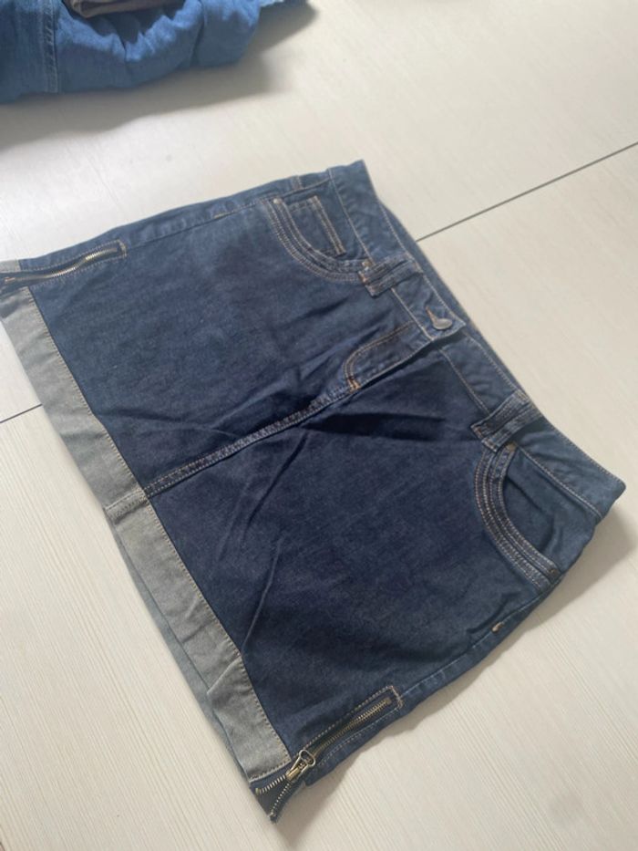 Jupe jean