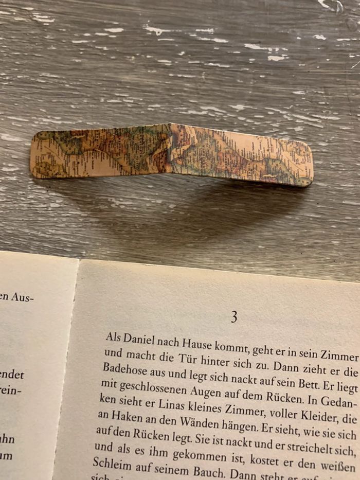 Marque page vintage magnétique