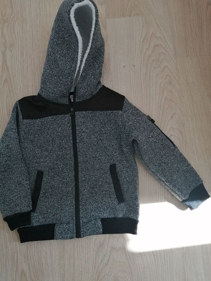 Gilet polaire garçon 4 ans
