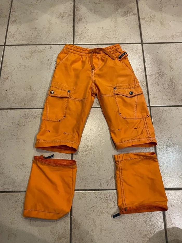 Bermuda / pantalon Mini Gang 5ans orange