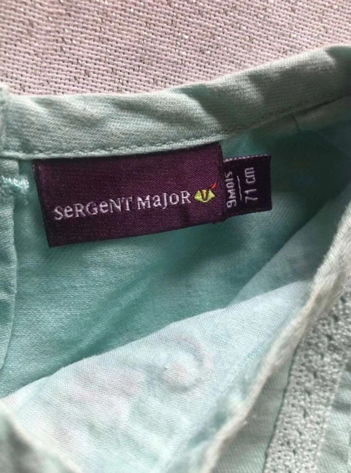 Joli tee shirt sergent major taille 9 mois - photo numéro 2