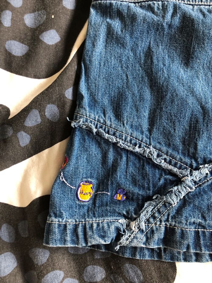 Salopette jupe Winnie en jeans 3 ans - photo numéro 3
