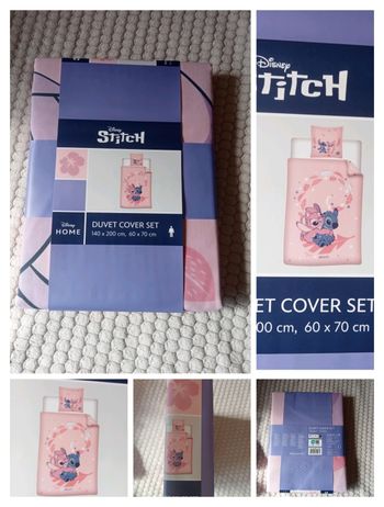 Parure de lit Stitch et angél
