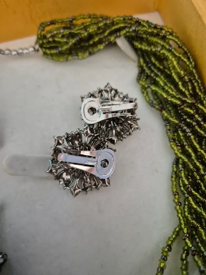 Magnifique parure vintage strass - photo numéro 5