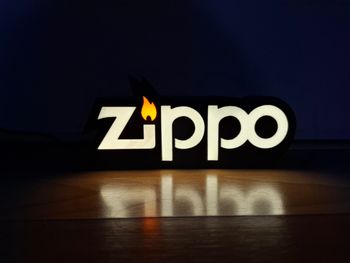 Lampe zippo 3D led lumineuse neuve 