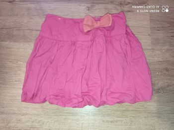 Jupe boule fushia, Vertbaudet, taille 3 ans