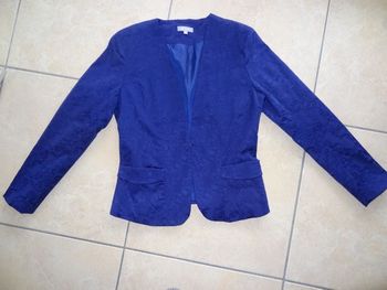Veste bleue T36