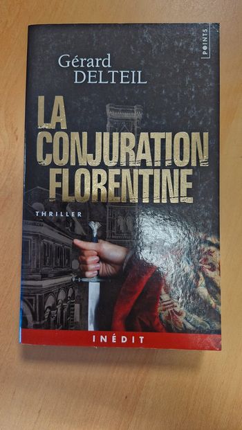 Livre  La conjuration Florentine  de Gérard Delteil