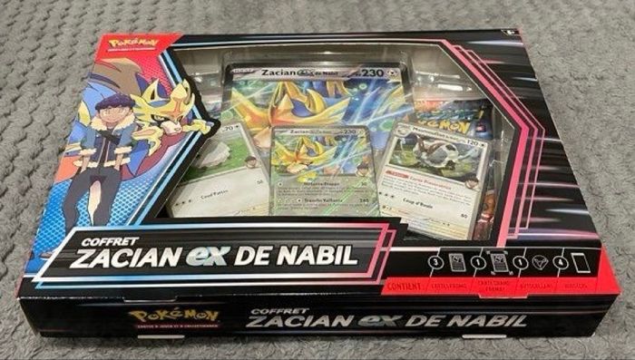 Coffret zacian ex de Nabil