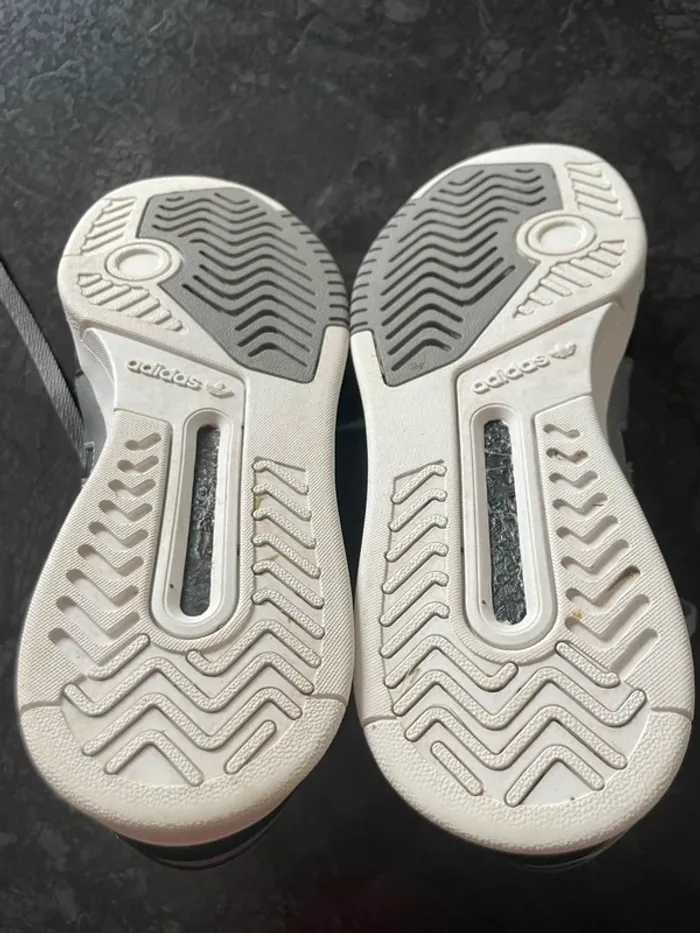 Baskets Drop step Adidas grise - photo numéro 6