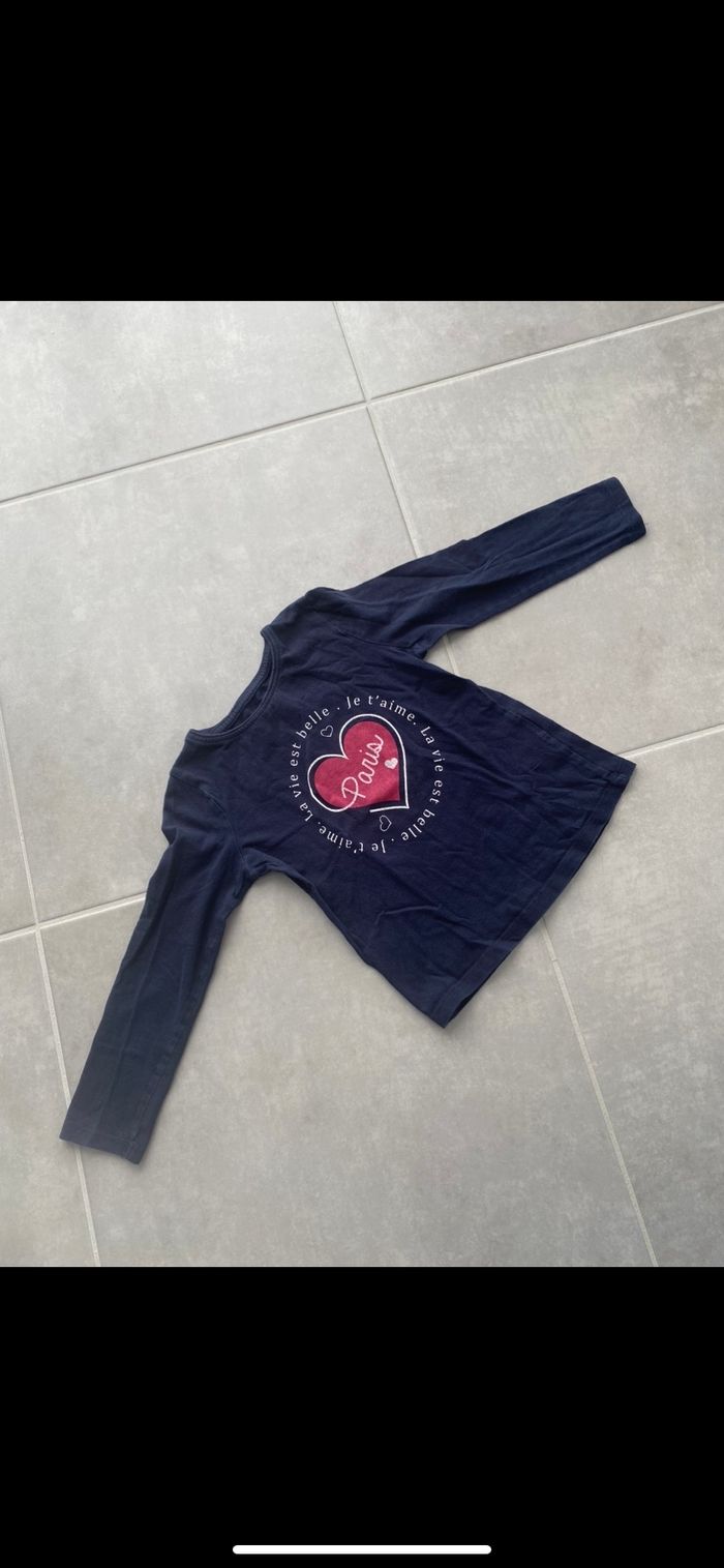 Tee shirt manches longues Primark 5 ans