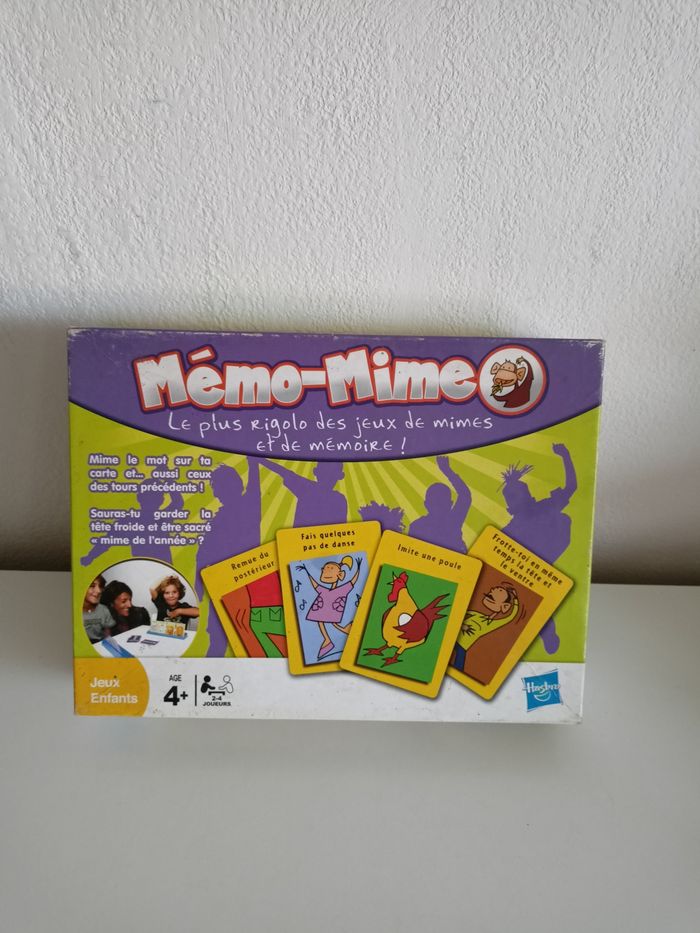 Mémo mime hasbro