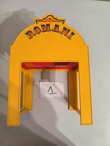 Playmobil 3720 cirque romani entrée des musiciens