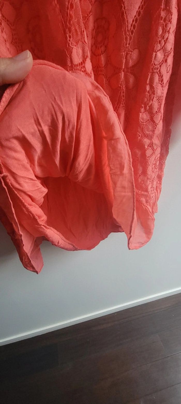 Tunique blouse corail - photo numéro 6