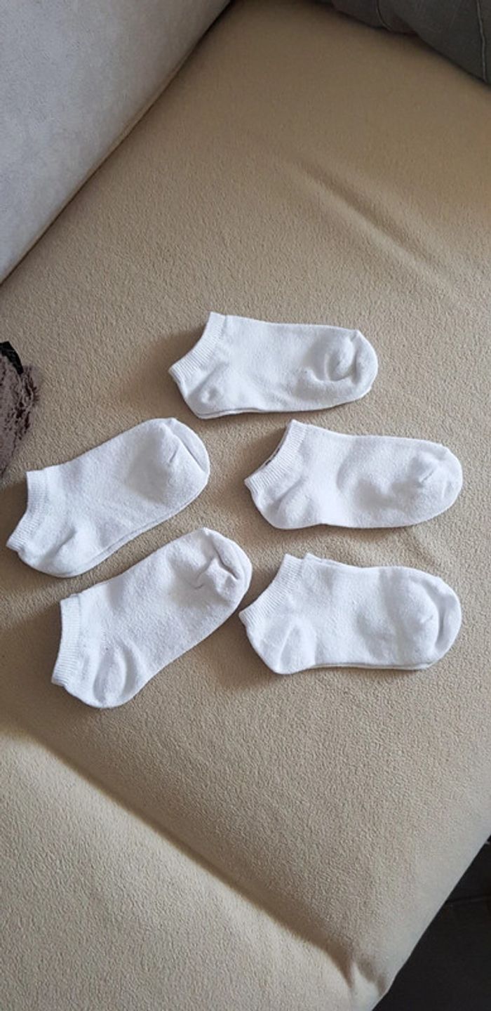 Lot de 5 paires de socquettes mixte - T. 27-31