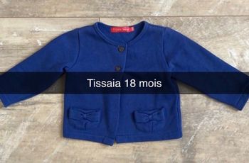 Veste à bouton