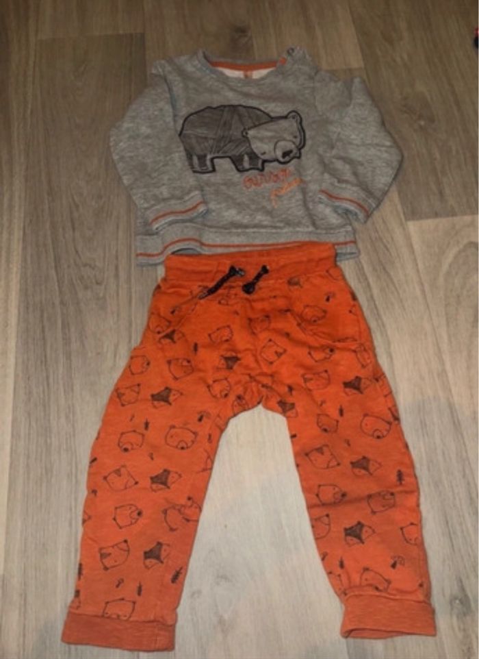 Ensemble bébé garçon 23 mois orchestra neuf