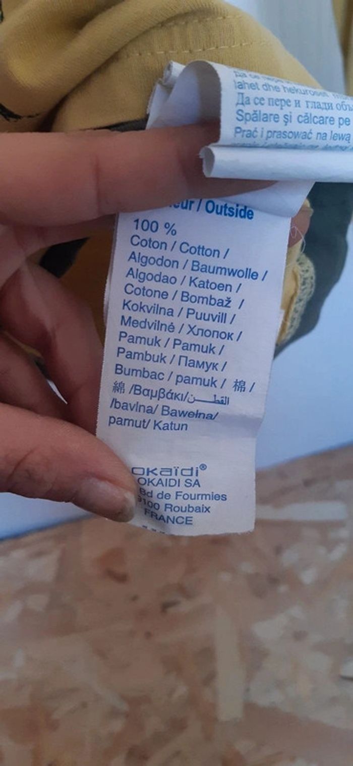 Tee-shirt 8ans 126cm manches longues - photo numéro 6