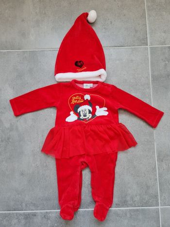 Pyjama minnie noel 6 mois disney