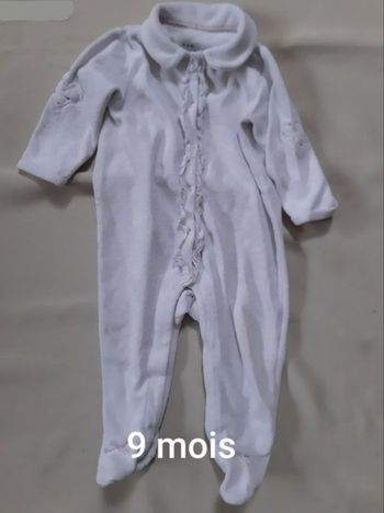 Pyjama en velours fille - Tape à l'Œil - 9 mois