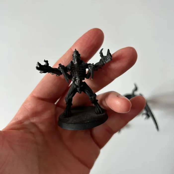 Lot figurines warhammer genestealer tyranide métal - photo numéro 2