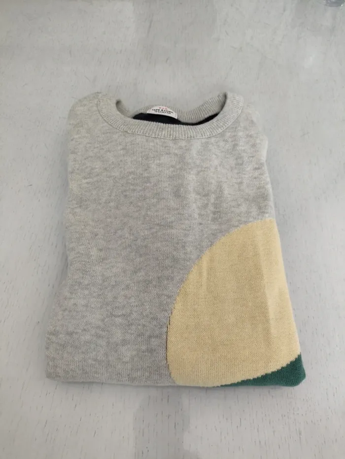 🧥 Pull garçon Tape à l’œil – 12 ans – coton – jamais porté - photo numéro 11