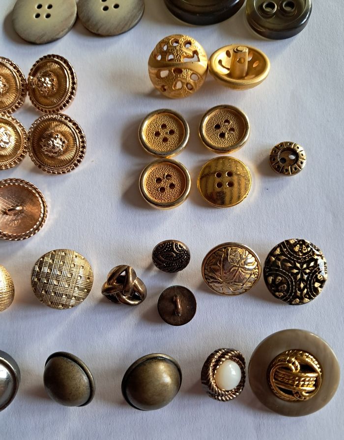 Lot de boutons de couture - photo numéro 10