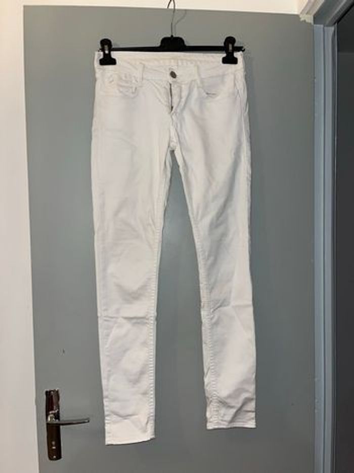 Pantalon blanc le temps des cerises - photo numéro 2