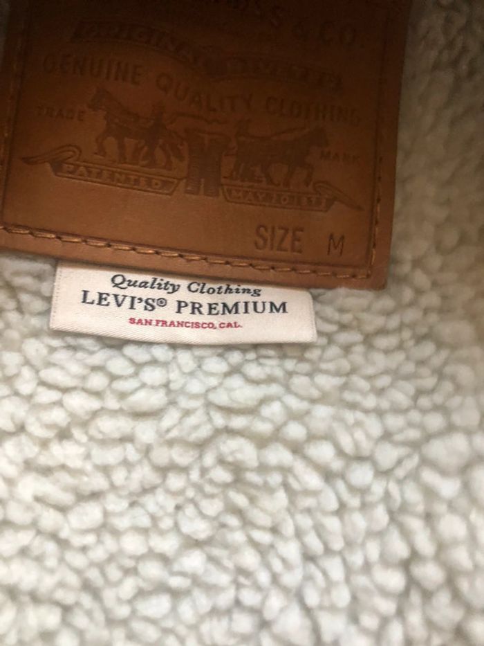 veste en jean levi's premium - photo numéro 4