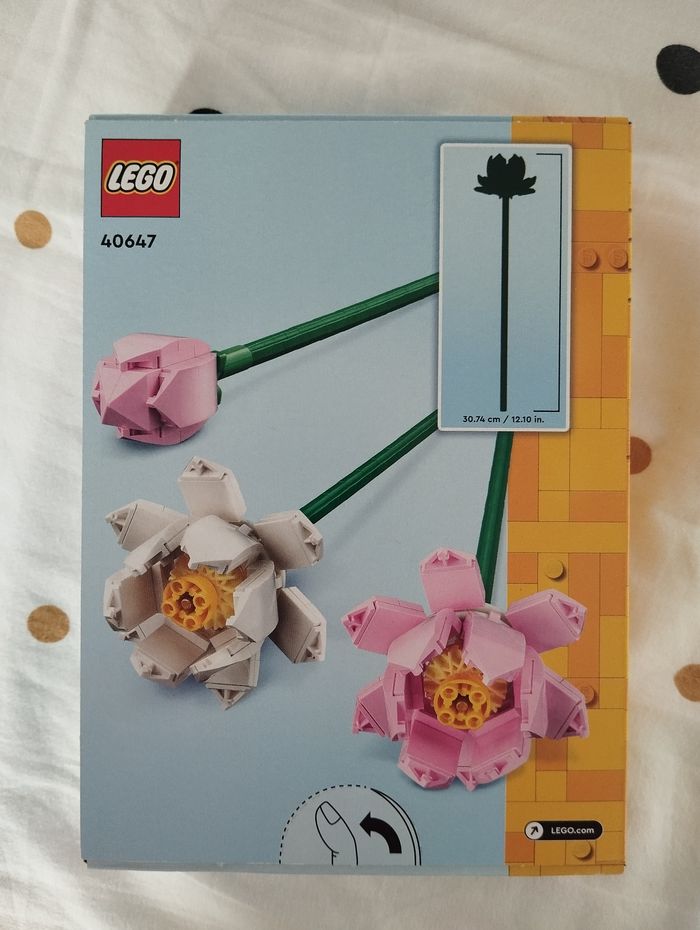 Lego fleur de lotus 40467 - photo numéro 2