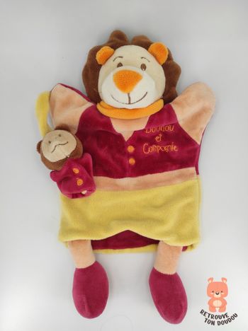 Doudou Marionnette Lion Doudou et Compagnie
